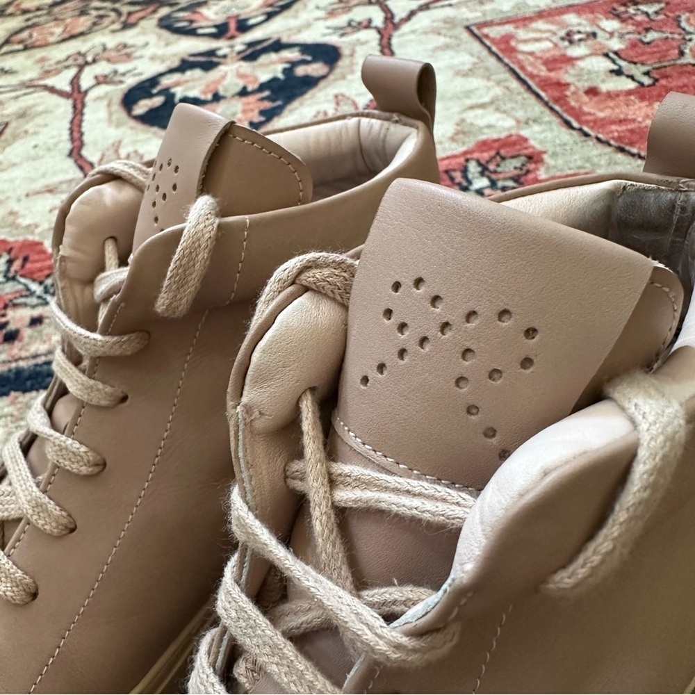 Josefinas Thelma Pink High Top Sneakers - Picture 7 of 13